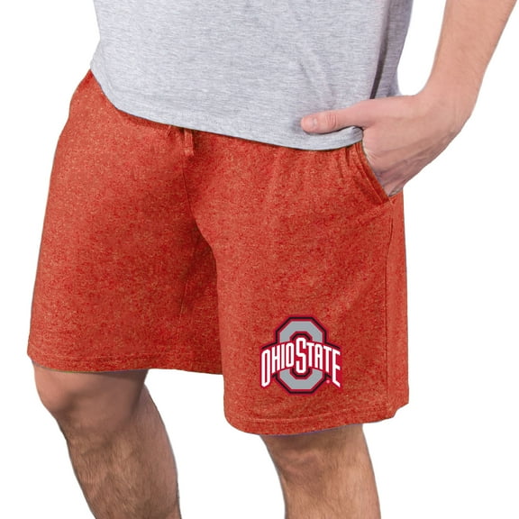 Men's Concepts Sport Scarlet Ohio State Buckeyes Quest Knit Jam Shorts