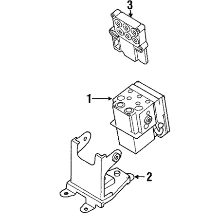 Genuine OE Isuzu Modulator Valve - 8973577000