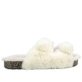 thumbnail image 2 of Secret Treasures Luxe Faux Fur Two Band Slide Slipper (Women's), 2 of 5