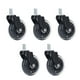 thumbnail image 5 of Caster 5 PCS Silla Girada Rueda De 3 Pulgadas 360 Grados Ruido Sin Ruido De Silla Recta Resistente A Rasguños Para Oficina Para La Oficina, 5 of 7