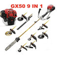 thumbnail image 1 of GX50 Weed Wacker Gas String Trimmer 4-Cycle engine Grass cutting brush cutter garden, 1 of 5