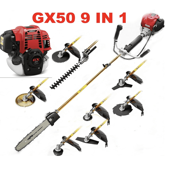 GX50 Weed Wacker Gas String Trimmer 4-Cycle engine Grass cutting brush cutter garden