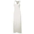 thumbnail image 4 of Doublju Women's Scoop Neck Racerback Tank Maxi Dress with Plus Size, 4 of 4