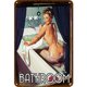 thumbnail image 1 of Placa Metal Vintage Sexy Pintura Hierro Rectangular Arte La Pared 20x30cm, 1 of 9