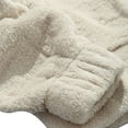 thumbnail image 5 of ZAFUL Pouch Pocket Patch Detail Fluffy Hoodie Warm White XL, 5 of 5