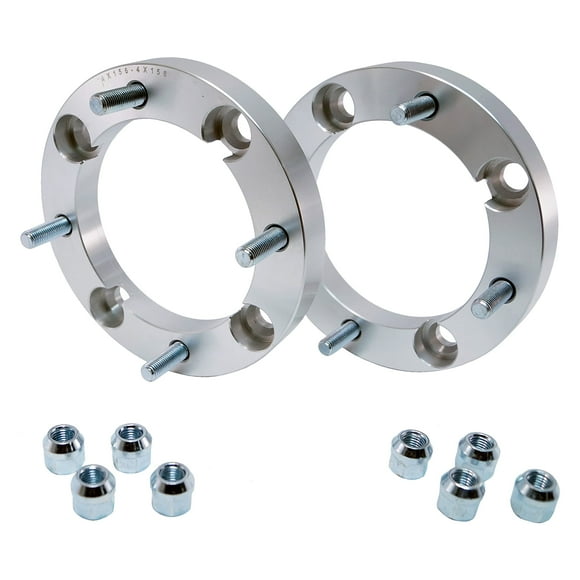 Adaptateur de Roue ATV UTV Robuste 1 Paire 1.5 Pouces Compatible avec Honda et pour Roues Yamaha 4x110 à 4x156 Roues