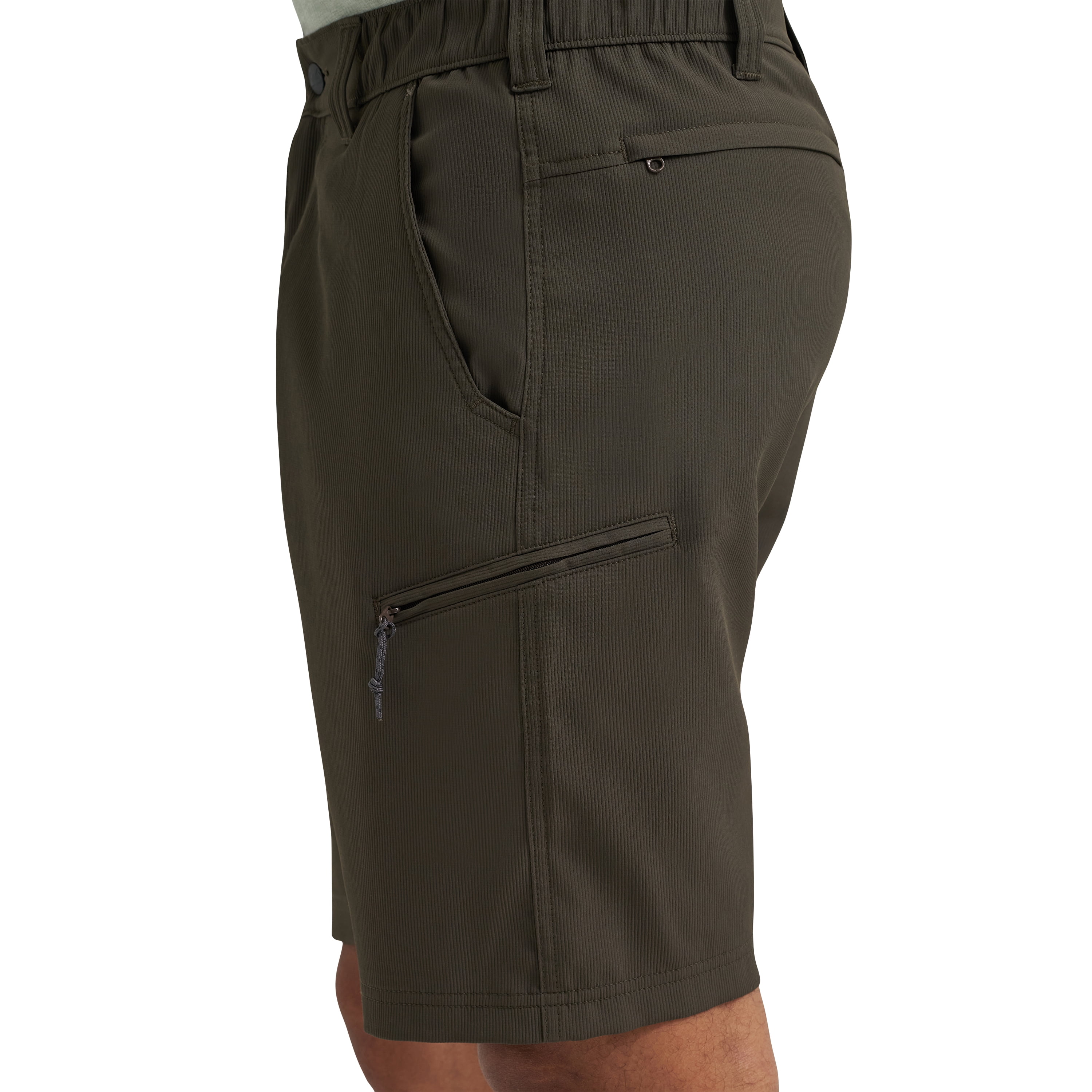 Wrangler Men's and Big Men's Outdoor Performance Side Elastic Waist Short (30-48)