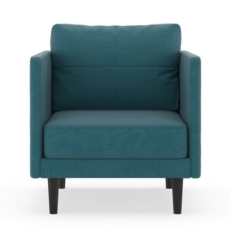 Aegean Weave Fish - Blayne Armchair Oxford Weave - Aegean Blue