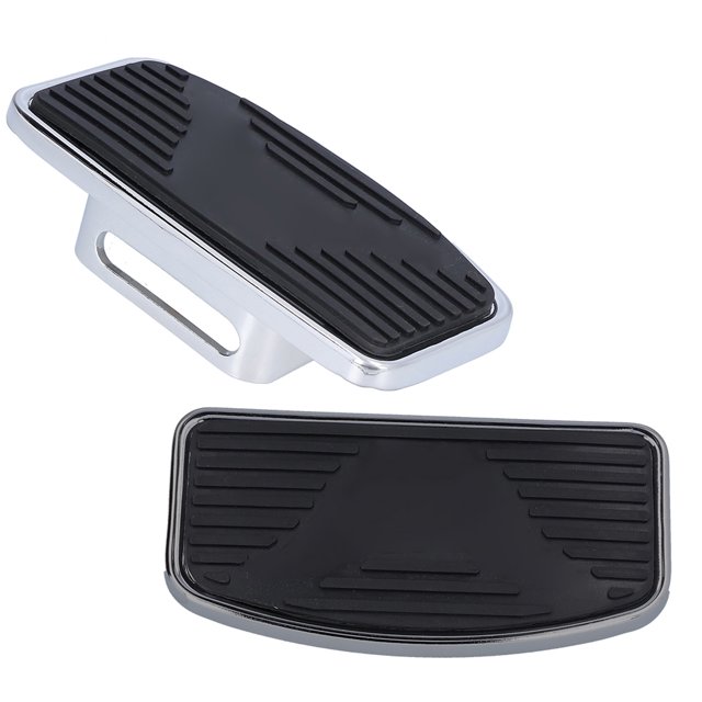 Paire Arrière de Repose-Pieds Réglables pour Passager Arrière Moto Large