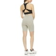 thumbnail image 4 of Women's High Waist Tummy Control Yoga Biker Shorts (Sizes, S-XL), 4 of 4