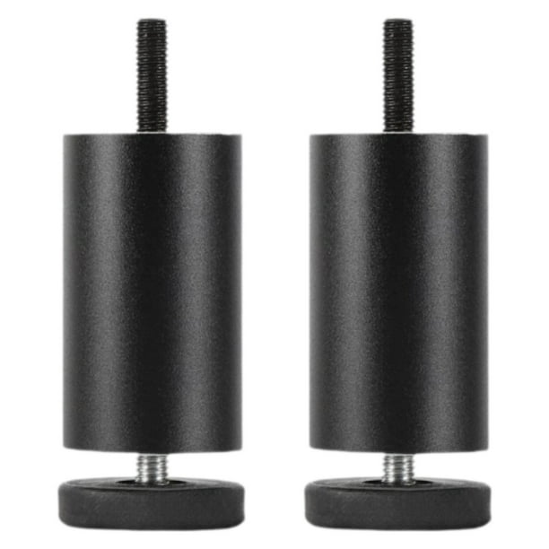 2 patas ajustables para muebles, patas de sofá, resistentes y de altura ajustable. 6 cm