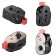 thumbnail image 3 of Graflsoa Compact Quick Release Plate for Mini Monitors with Secure Locking System and 1/4 Screw Mount, Includes Wrench and Washer, Aluminum Steel Construction, 3 of 7