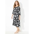 thumbnail image 3 of Catherines Women's Plus Size Strawbridge Fit & Flare Dress, 3 of 6