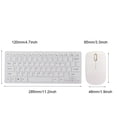 thumbnail image 4 of Juego de teclado y mouse inalámbrico Bling Bling negro, 4 of 12