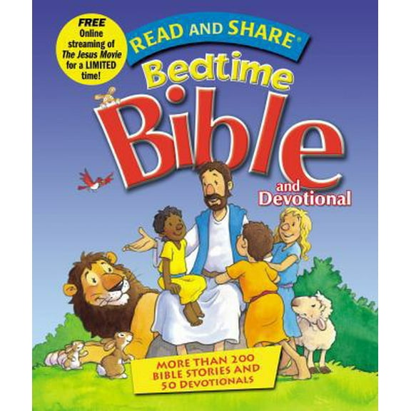 Pre-Owned Read and Share Bedtime Bible: More Than 200 Bible Stories and 50 Devotionals (Hardcover) 1400320836 9781400320837