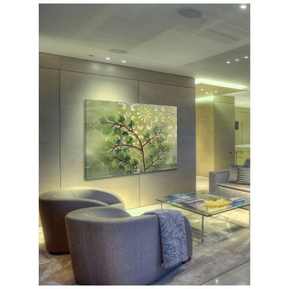 "Green Sensation II" Painting Print on Wrapped Canvas