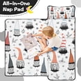 thumbnail image 4 of White Christmas Gnome and Snowflake Pattern Toddler Nap Mats for Kids Preschool,50"x20" Sleeping Mat Bag or Kids,Toddler Sleeping Bag,Toddler Nap Mat or Daycare, 4 of 6