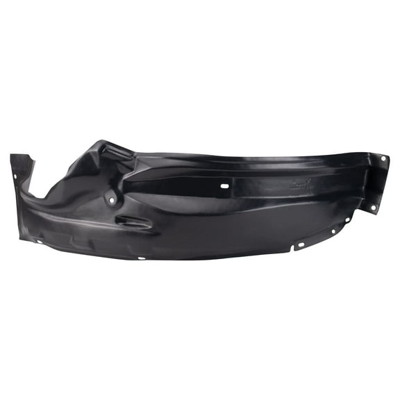 TRQ Front Left Rearward Inner Fender Liner Black Drivers Side Fits Select 2003-2007 Nissan Murano NI1248109