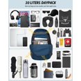 thumbnail image 2 of Mochila Gonex ultraligera, plegable, impermeable, 30 L, 2 of 7