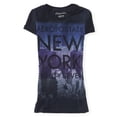 thumbnail image 2 of Aeropostale City Scene Camiseta grÃ¡fica para mujer, azul, pequeÃ±a Aeropostale Camiseta grÃ¡fica, 2 of 2