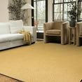 thumbnail image 5 of Alise Rugs Alameda Solid Color Chevron Machine Washable Indoor Area Rug 2'3'' x 7'7'' - Gold, 5 of 5
