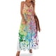 thumbnail image 1 of Vestido sin mangas con salpicaduras de pintura, vestido suelto para mujer, vestidos de baile, vestidos vintage para mujer, verano, 1 of 7