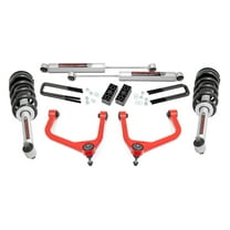 Rough Country 3.5" Lift Kit w/N3 Struts for 2019-2024 GMC Sierra 1500 - 22631RED