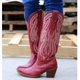 thumbnail image 5 of CORRAL Women's Red Rioja Tall Boots, Size: 5.5, Width: M (E1318-LD-M-5.5), 5 of 6