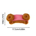 thumbnail image 3 of Set de accesorios para el pelo: diademas doradas para moños con pañuelos de punto suave para niñas pequeñas; diademas para recién nacidas para sesiones fotográficas y uso diario, 3 of 4