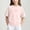 Pink, variant on Girls Short Sleeve Cute T-Shirts Tops Soft Kids Casual Summer Crewneck Tees Green Size 12 Months