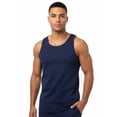 thumbnail image 2 of Allsense Men's Sleeveless Tank Top - Lightweight Casual Shirt, Navy Blue, 3X-Large, 2 of 4