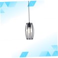 thumbnail image 3 of OHOIOLLA Wire Lamp Shade Black Oval Protection for Lighting Needs 1Set, 3 of 8