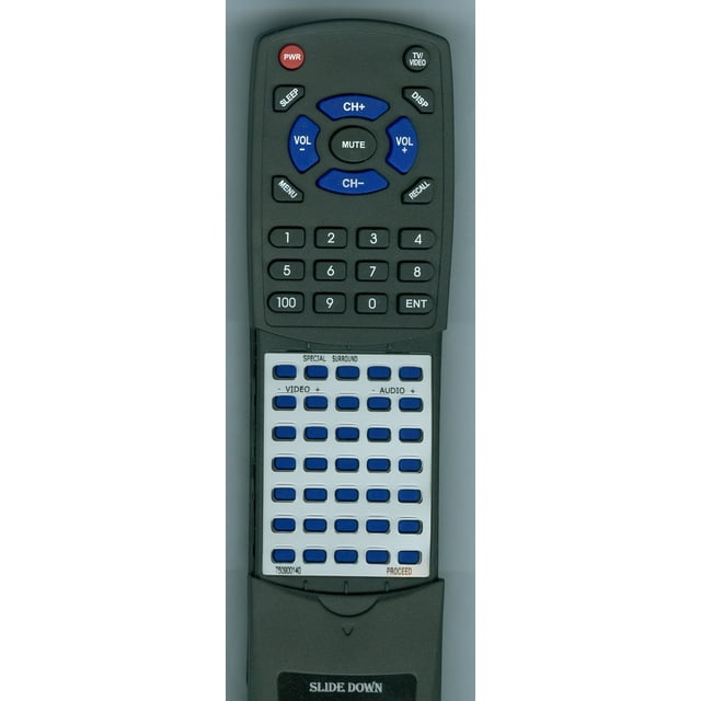 Replacement Remote for PROCEED 750-900140, 750900140, RT750900140, AVP2
