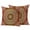 Orange, variant on Black Boho Outdoor Pillow Covers 20x20 Set of 2,Waterproof Patio Throw Pillowcase Protectors,Retro Farmhouse Neutral Abstract Geometric Decorative Pillow Shams Cushion Covers for Seat Bed Couch Sofa