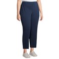 thumbnail image 3 of Terra & Sky Women's Plus Size Knit Pants (Regular and Petite Lengths), 3 of 7