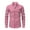Hot Pink, variant on Mens Linen Long Sleeve Casual Button Down Shirt for Men Beach Wedding Shirts Pink