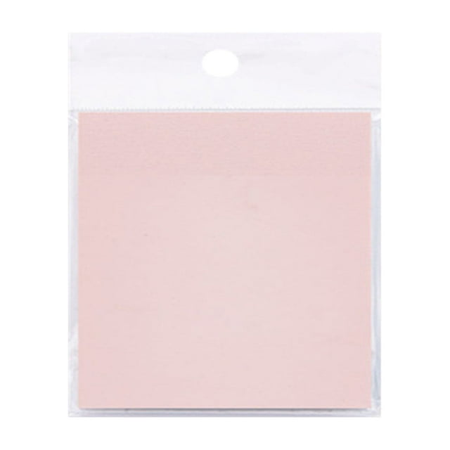 RKSTN Sticky Note 50 Sheets Sticky Notes Transparent Transparent Paper Clear Sticky Notes Memo Self-Adhesive Notebook Notepaper Insert for School Office Memo Students