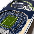 thumbnail image 2 of Seattle Seahawks 6'' x 19'' 3D StadiumView Banner, 2 of 3