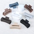 thumbnail image 5 of Pinzas para el cabello grandes de 4,1 pulgadas 8 piezas Pinzas para el cabello rectangulares Pinzas para el cabello grandes para cabello grueso Pinzas para el cabello rectangulares, 5 of 5
