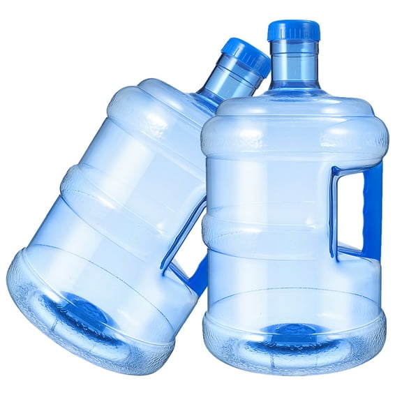 2Pcs Camping Water Bucket Mineral Water Bottle Jug Container Camping Hiking Water Container