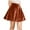 Coffee 2, variant on Girls Velvet Skirt Stretch High Waist Pleated Skirts Casual Comfy Skater Mini Dress 5-15 Years