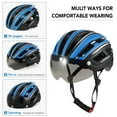 thumbnail image 3 of Magnetic Helmet Visor Protective Helmet Goggles for Cycling, 3 of 8