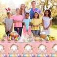 thumbnail image 2 of Easter Party Tablecloth, Holiday Background Wall Decor for Table Setting, Spring Celebration, 2 of 7