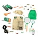 thumbnail image 1 of Juguetes para niños Kit de disfraz de explorador para niños que incluye chaleco y sombrero de Disfraz libre y de roles, 1 of 9