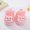Pink, variant on Cute Plush Cartoon Decoration Plush Patchwork Babies' Soft-soled Toddler Shoes Babies' Lace-up Snow Boots Babies' Cotton-padded Shoes Christmas Gift