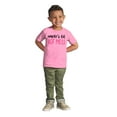 thumbnail image 3 of Uncles Lil Mess Niece Nephew Cute Toddler Boy Girl T Shirt Infant Toddler Brisco Brands 4T, 3 of 6