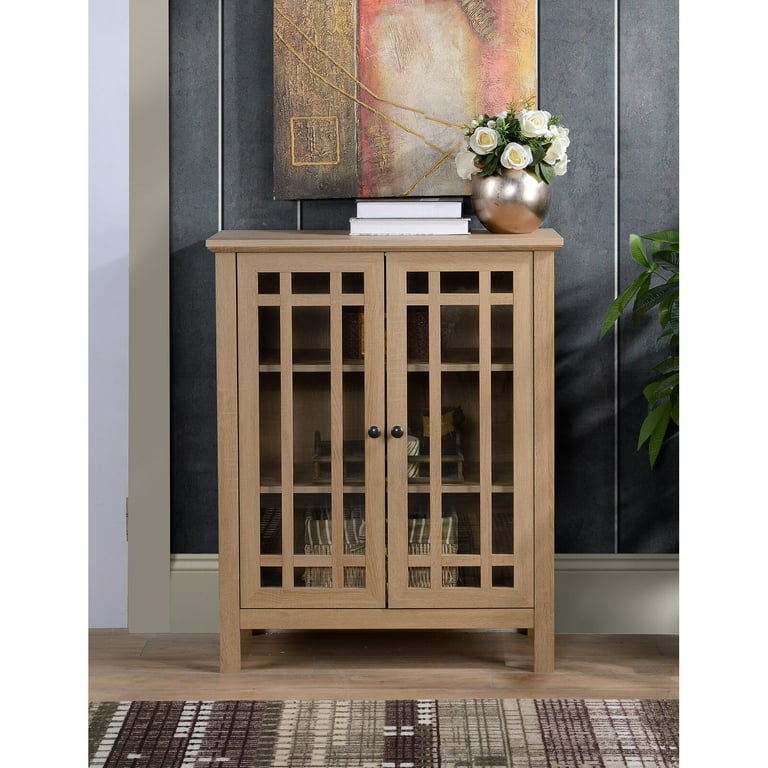 Lockland 2 Door Accent Cabinet Full Assembly Required Top