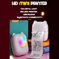 thumbnail image 4 of TFixol Compact M8 58mm Thermal Pocket Printer with 1200mAh Battery, Type-C Charging, 200dpi Resolution, Includes Paper Roll & Accessories, 4 of 6