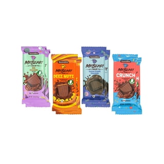 3x Mr Beast Feastables MILK CHOCOLATE Grass Fed Milk Bar 1.24 oz