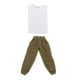 thumbnail image 2 of Pantalones cargo y camiseta sin mangas para figura masculina, trajes de moda, traje clásico casual para Blanco, 2 of 9